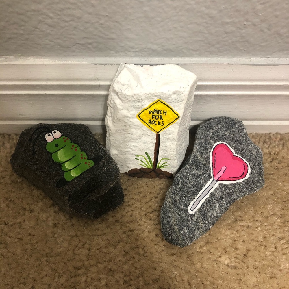 Custom Rock Paintings